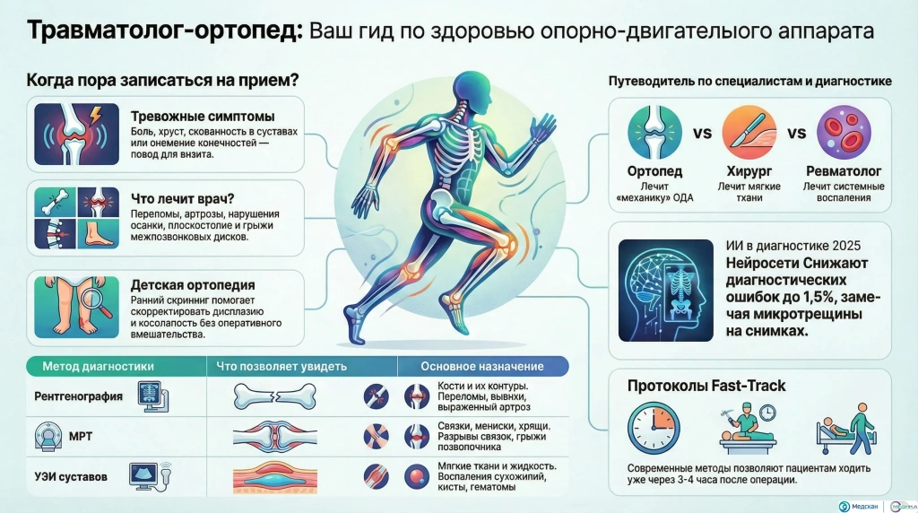 Ортопед, Хирург или Ревматолог? Разграничение компетенций и правильный выбор врача